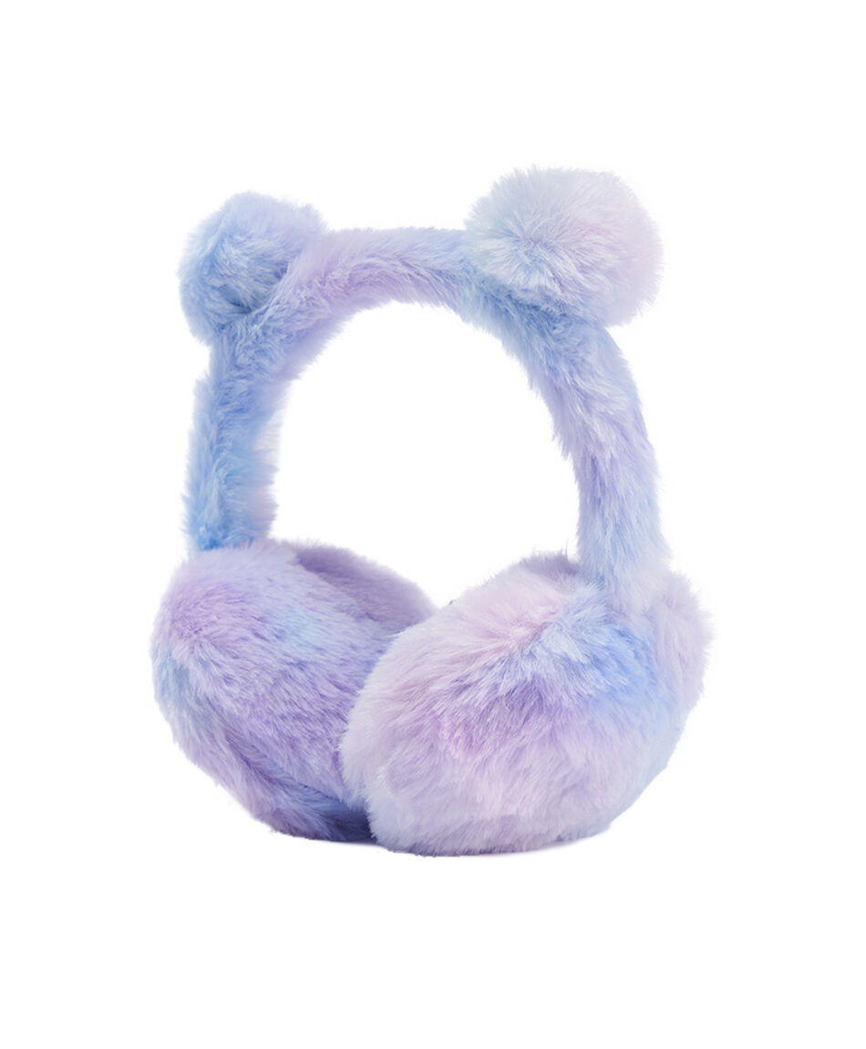 Orejera ni&ntilde;a dise&ntilde;o purpura