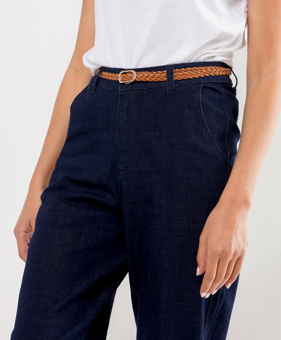 Pantal&oacute;n mujer light cintur&oacute;n