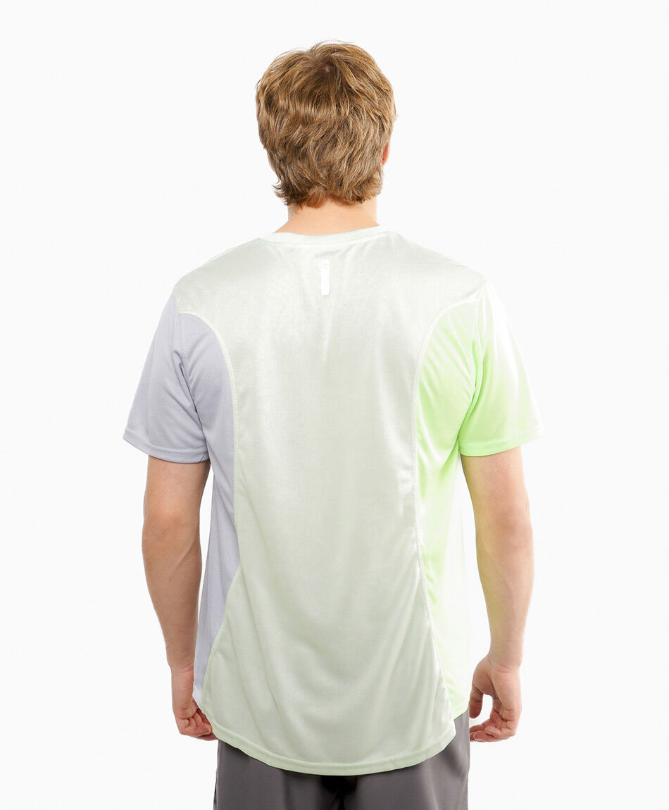Remera deportiva hombre grey run