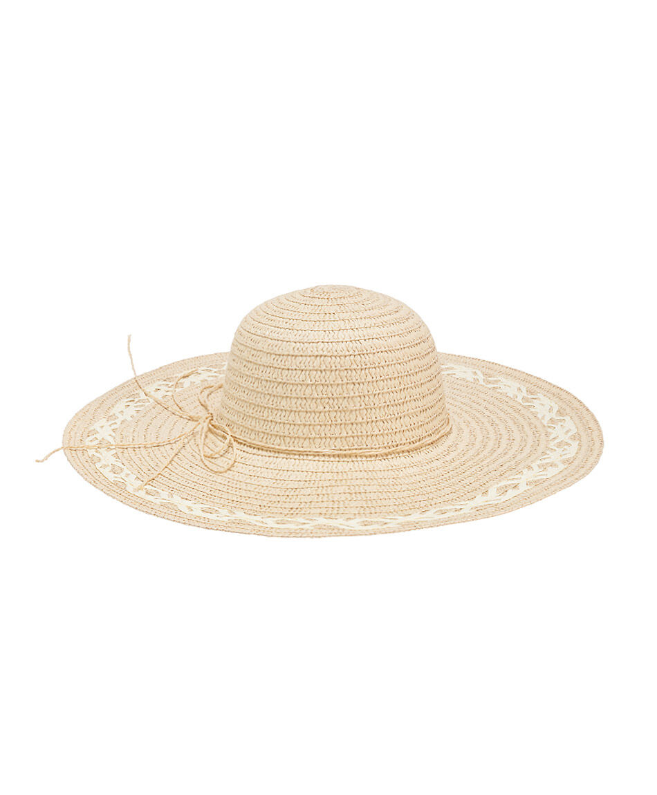 Sombrero mujer bordado