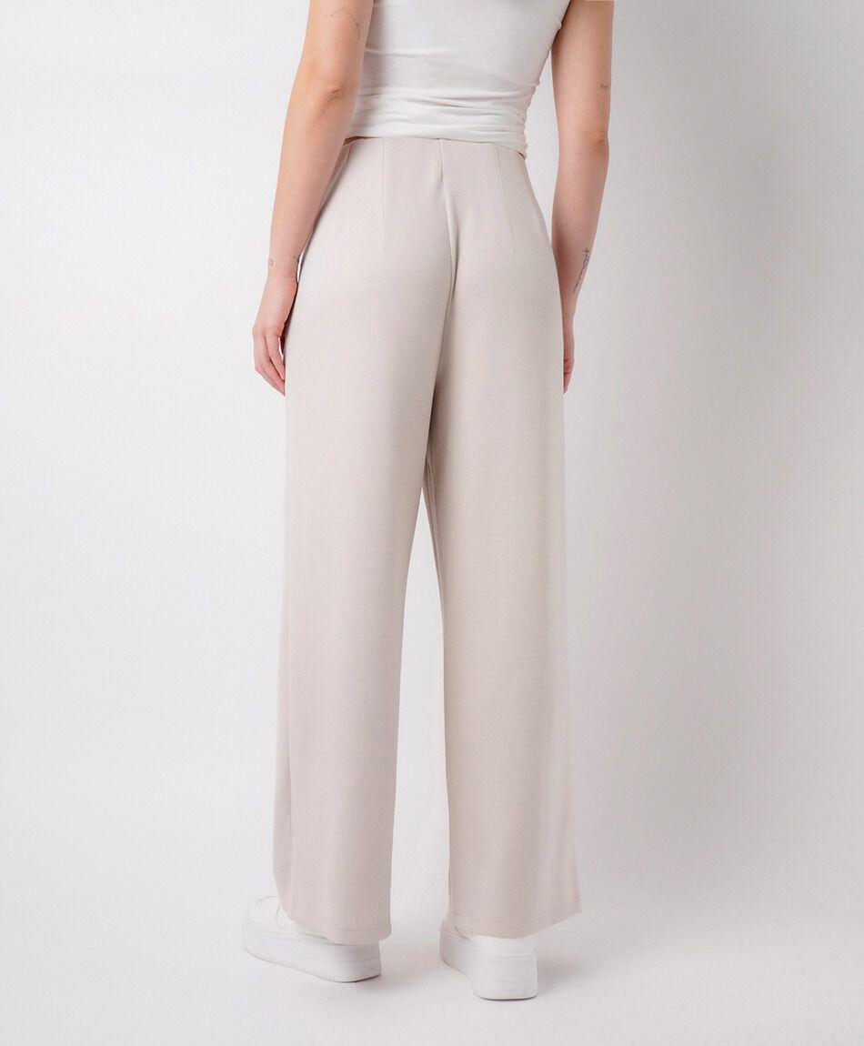 Pantal&oacute;n mujer liso costuras