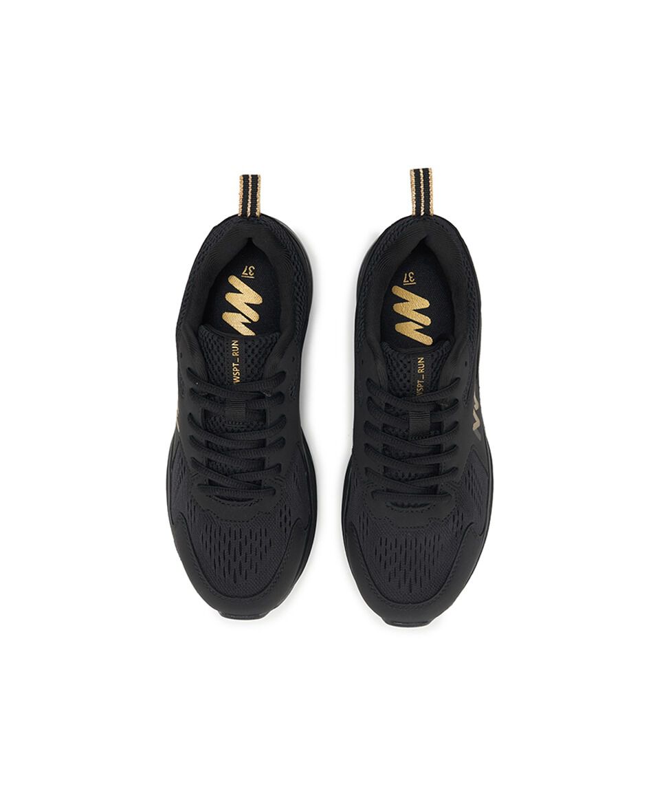 Zapatilla deportiva mujer negra