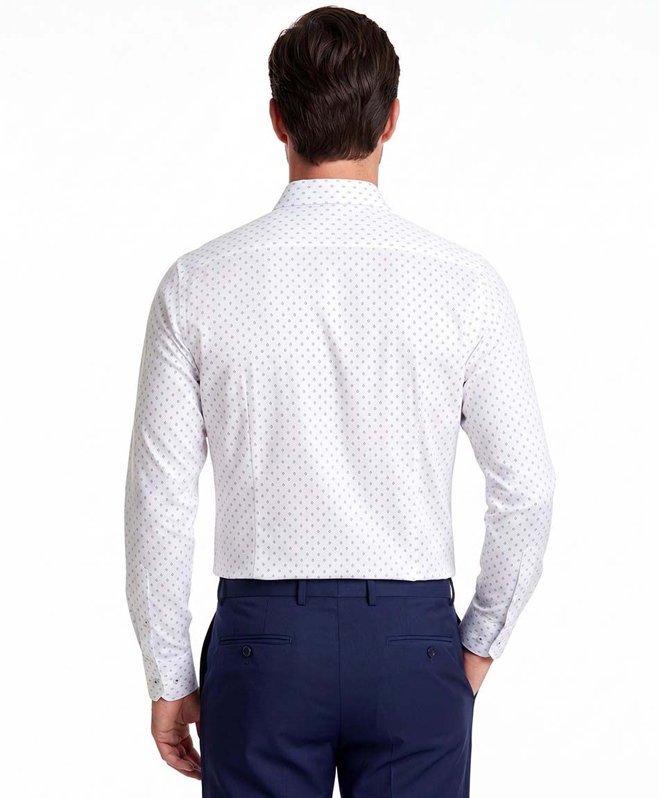 Camisa hombre manga larga dise&ntilde;o flecha