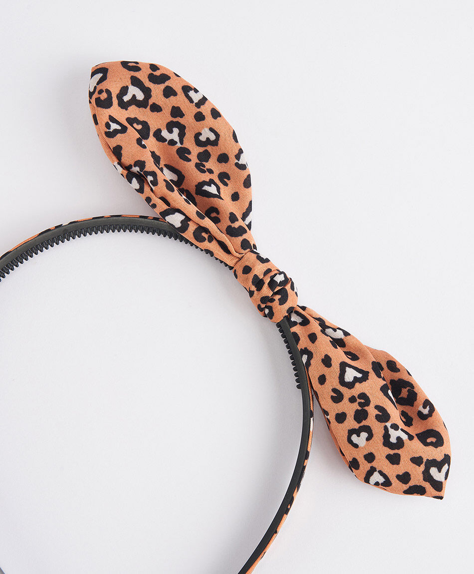 Cintillo mujer cinta animal print