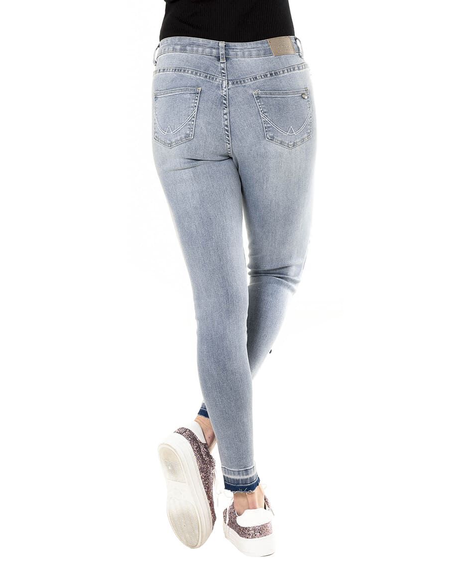 Jeans light estrellas - TRICOT