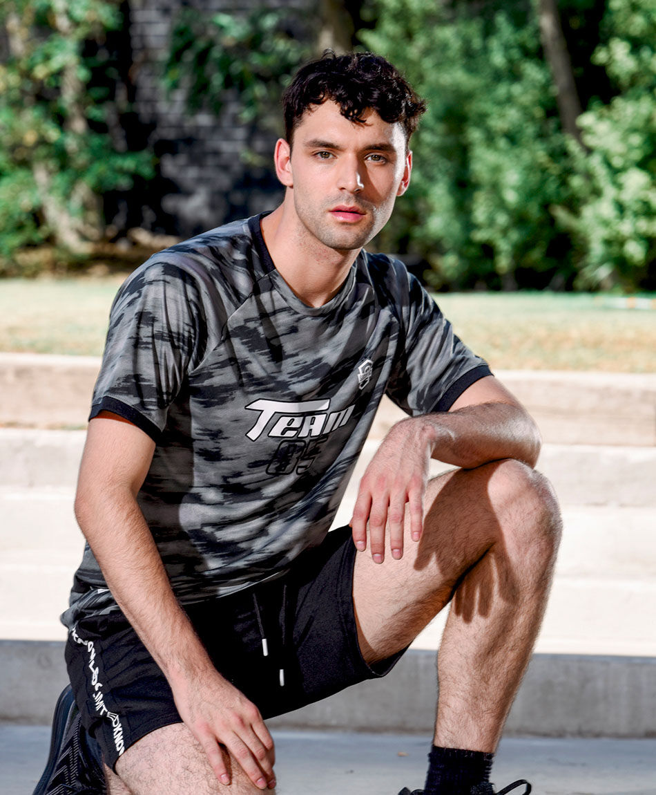 Remera deportiva hombre team 85