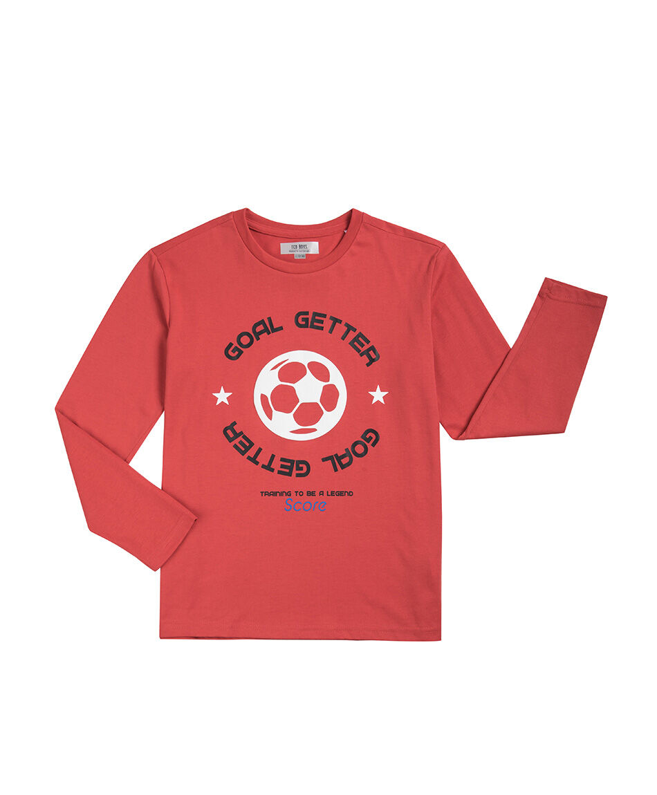 Remera ni&ntilde;o estampada deportes balones