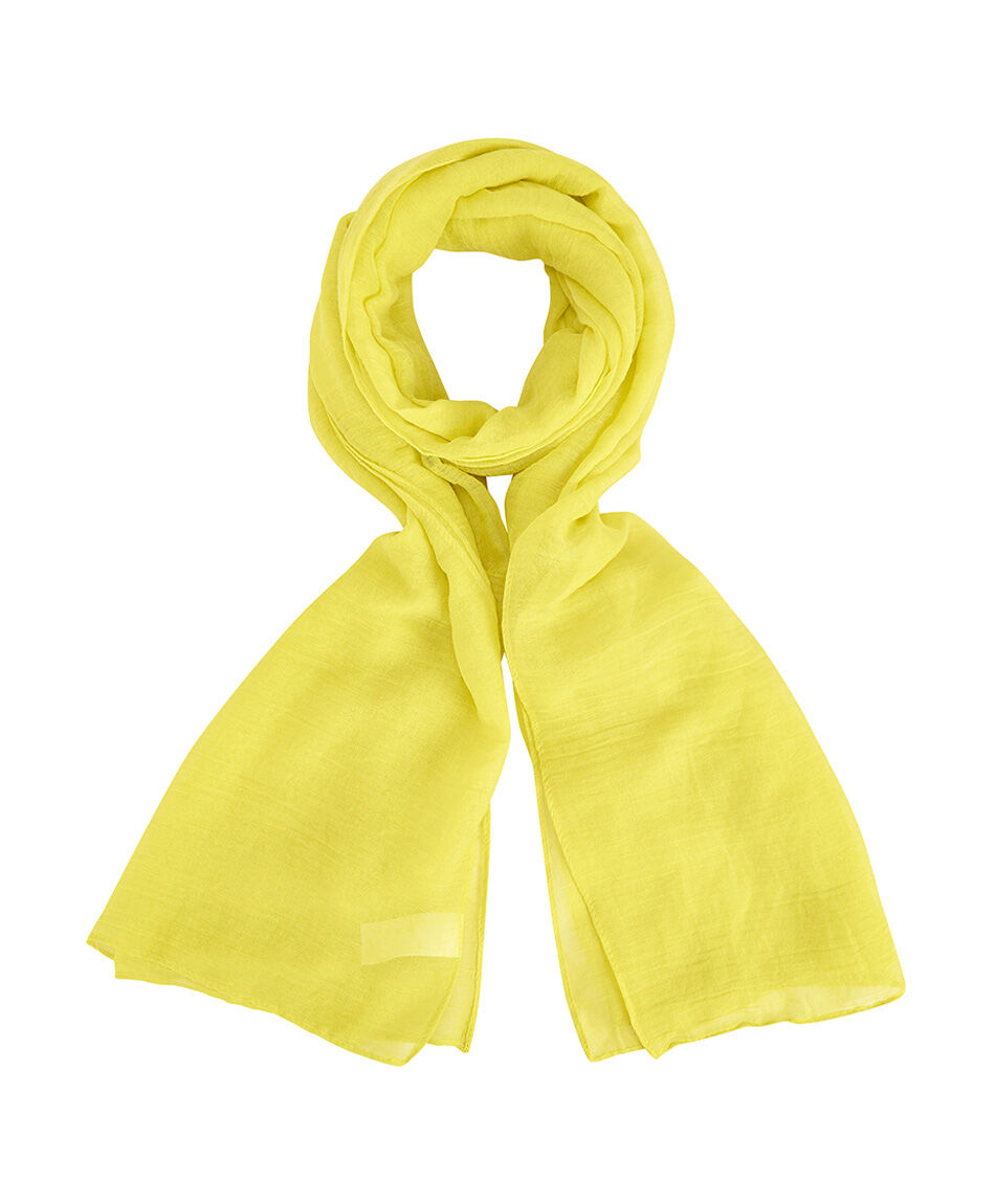 Pa&ntilde;uelo mujer amarillo