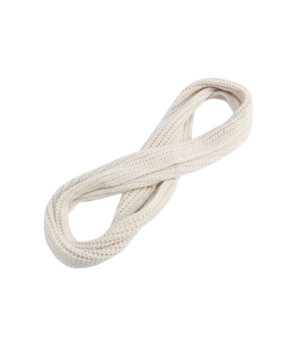 Cuello mujer tejido cl&aacute;sico white