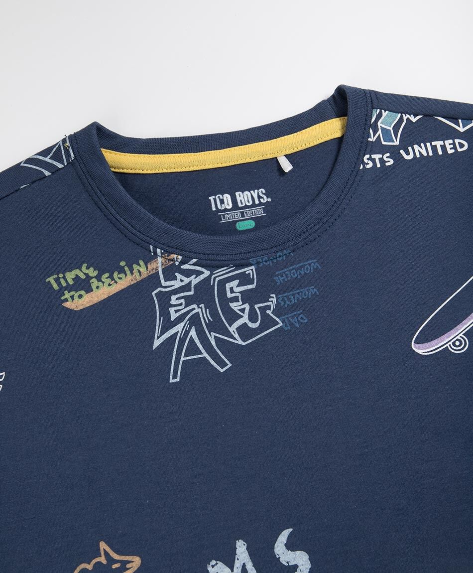 Remera ni&ntilde;o dibujos