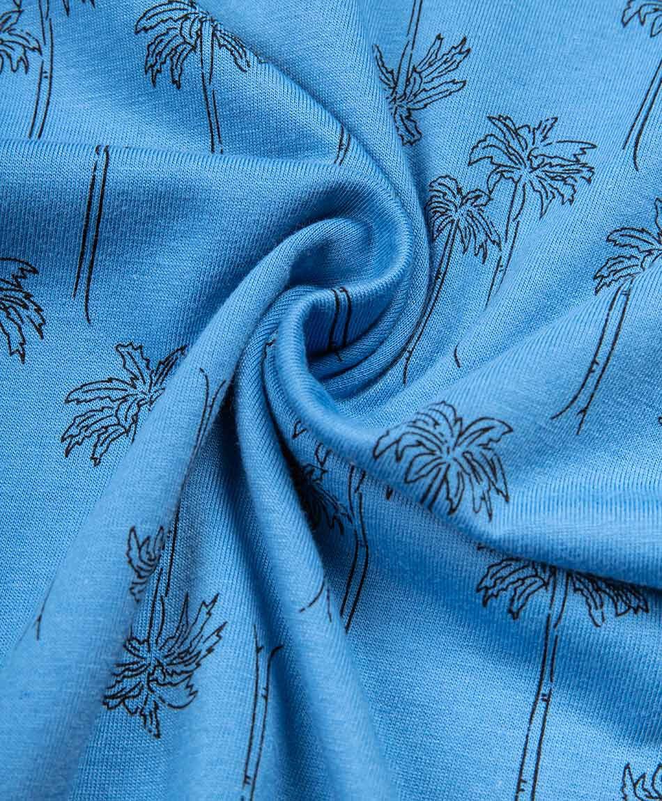 Remera ni&ntilde;o dibujos palmeras