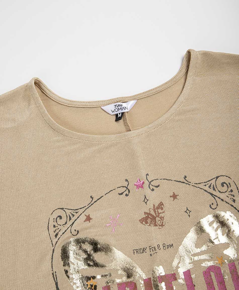 Remera mujer rock