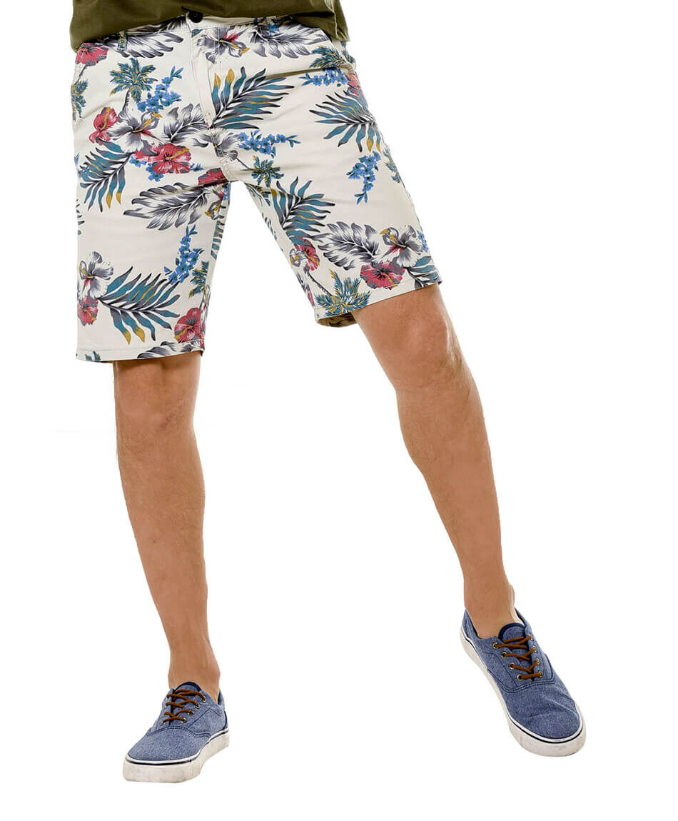 Bermuda twill print