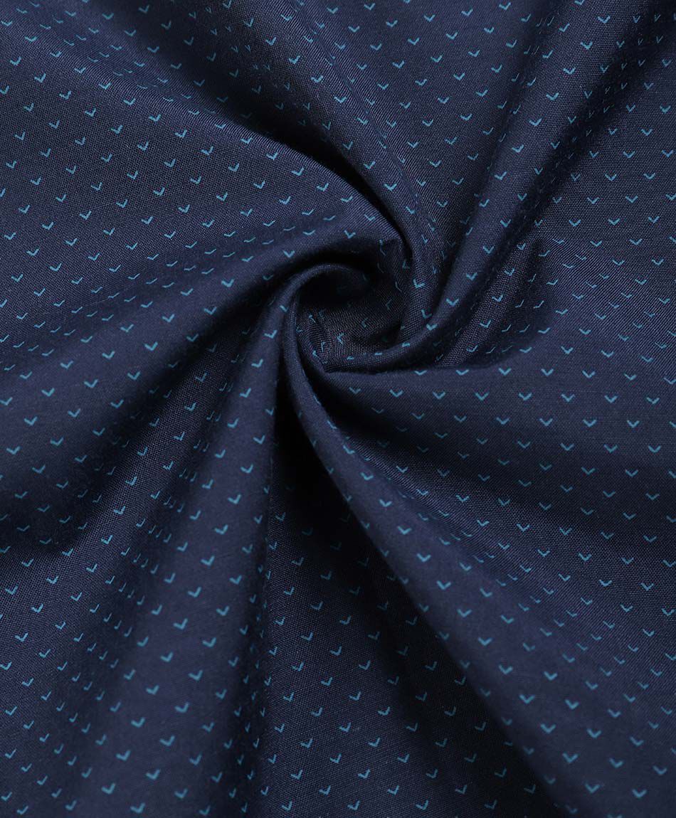 Camisa hombre dise&ntilde;o formal azul