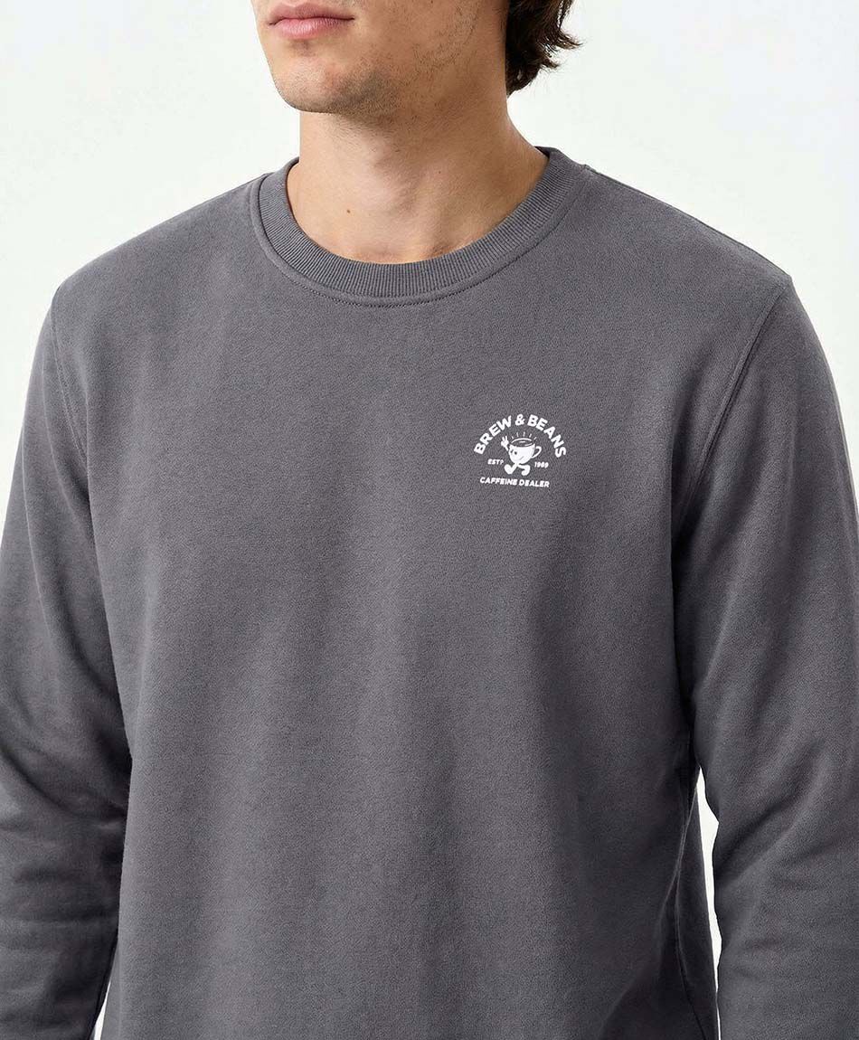 Buzo hombre doble print taza