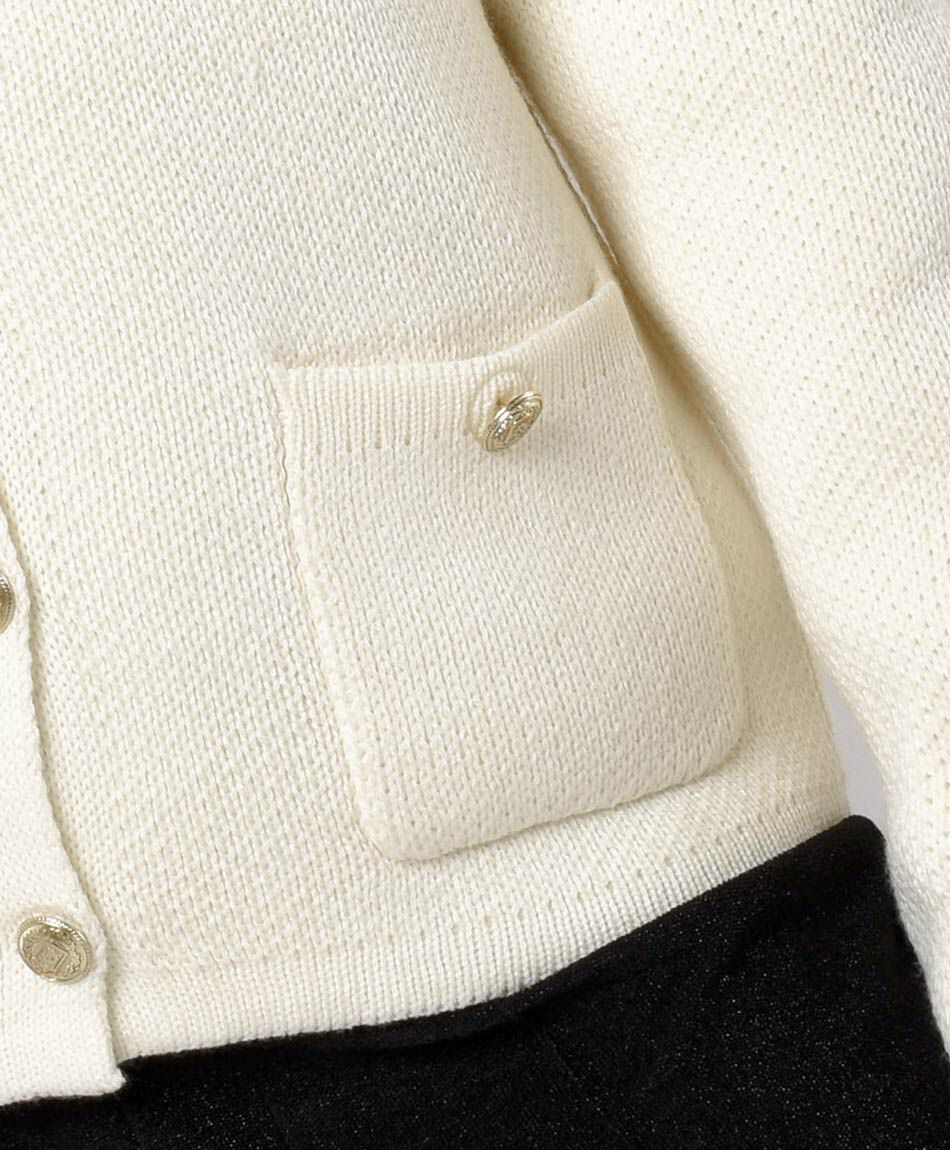 Chaqueta mujer tejida botones