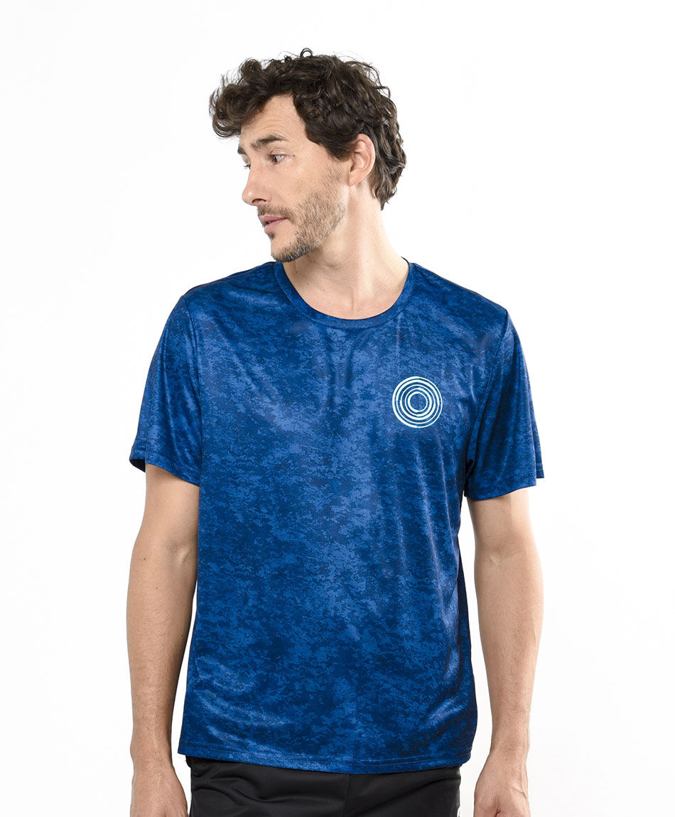 Remera deportiva hombre waves