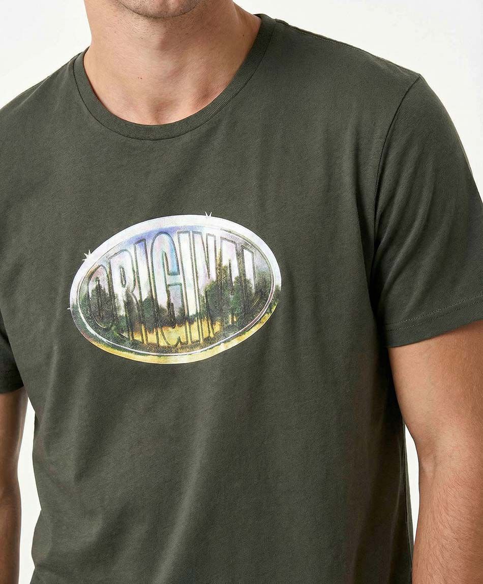 Remera hombre original green