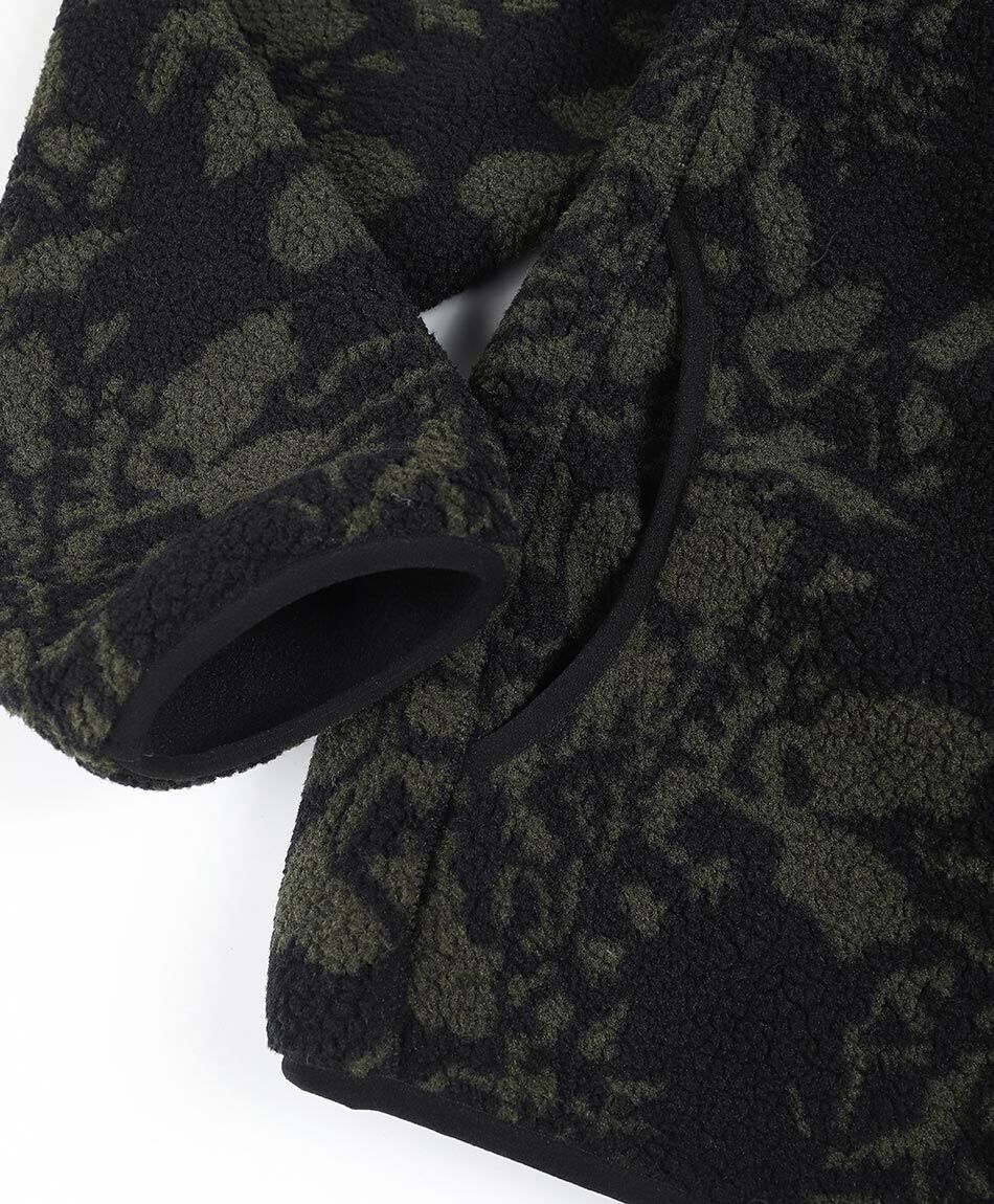 Campera hombre dise&ntilde;o sherpas verde