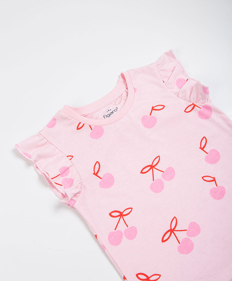 Remera beb&eacute; cerezas