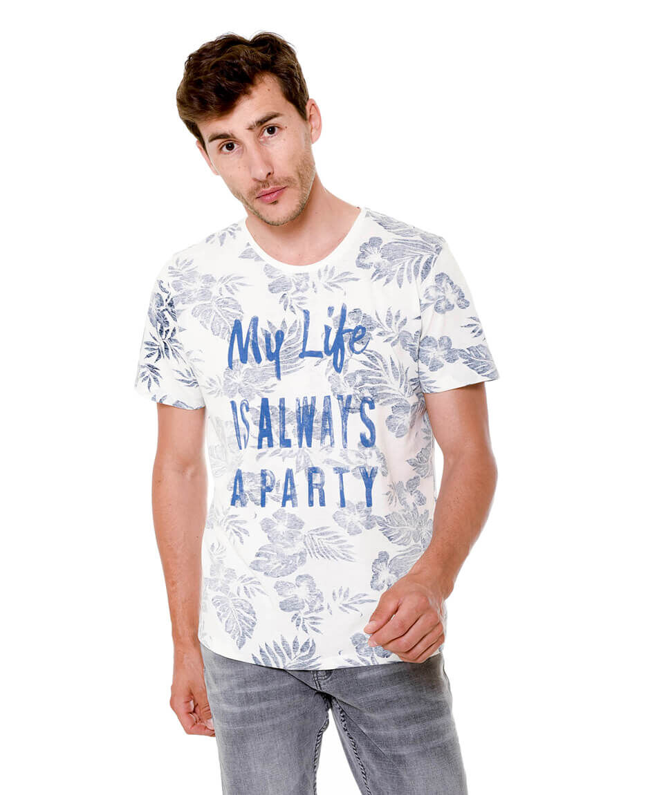 Polera fashion flores