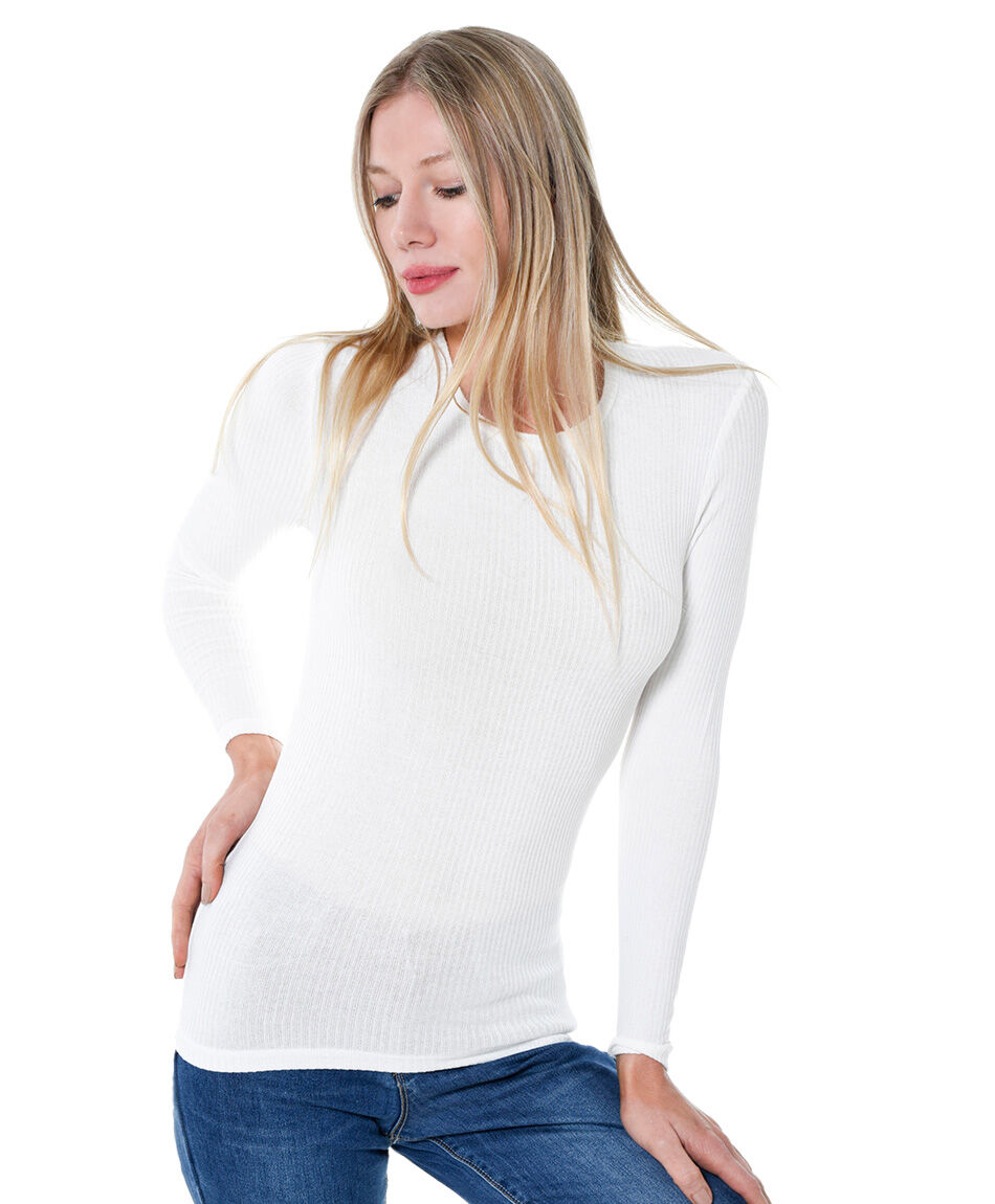Polera jacquard