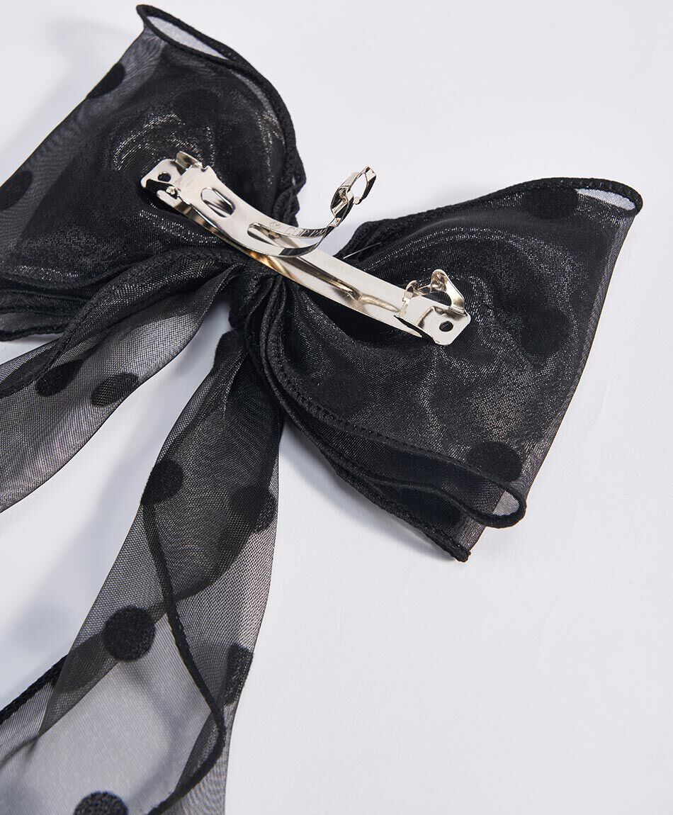 Pinche mujer lunares negro