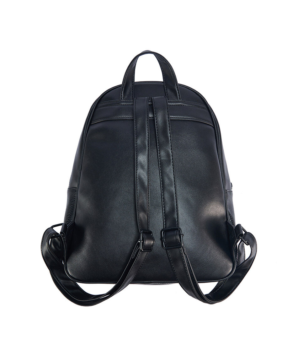 Mochila mujer croco negro