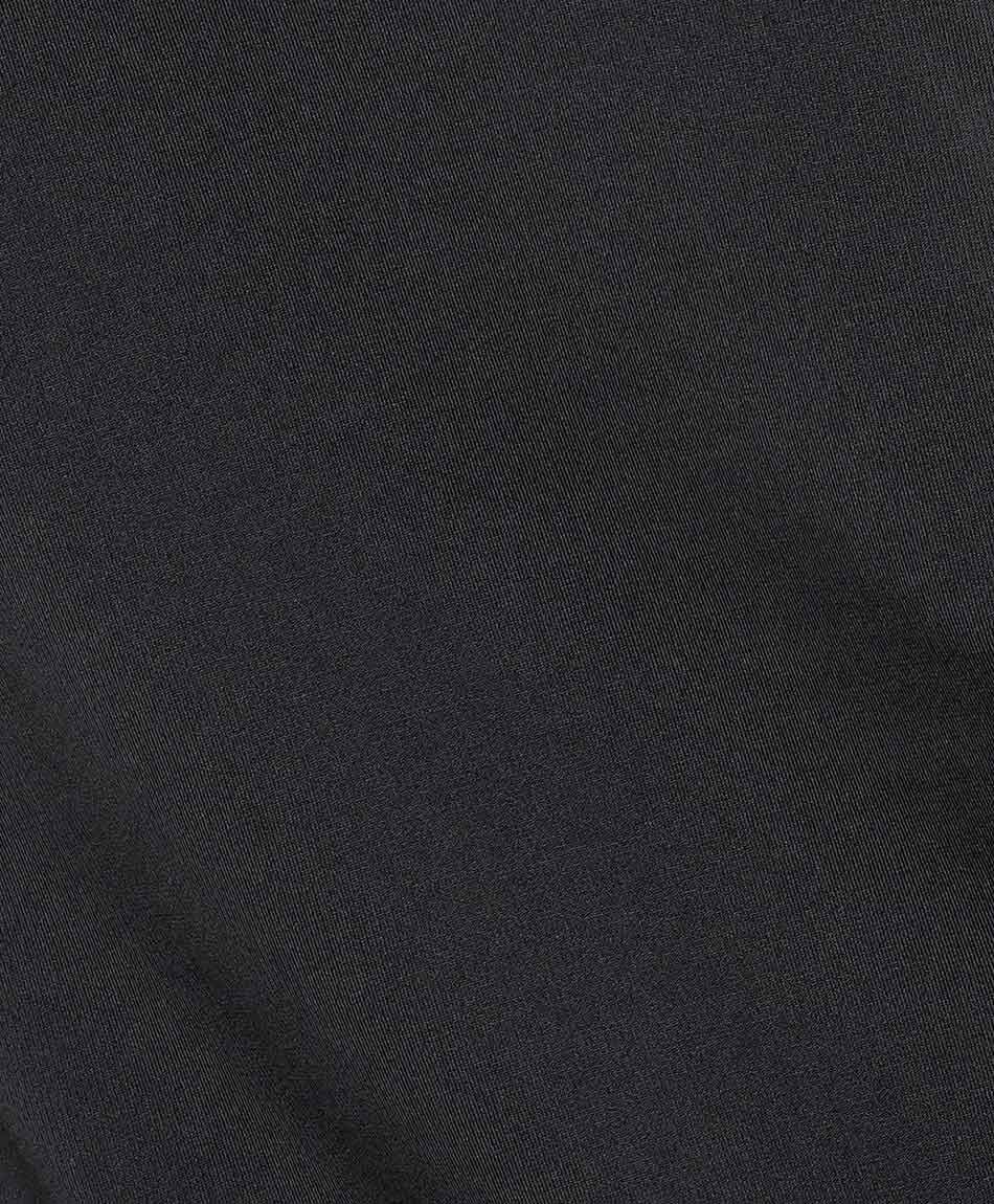 Remera mujer nudo lateral negro
