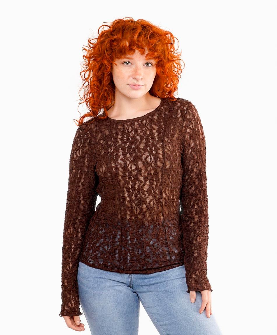 Remera mujer dise&ntilde;o de cortes