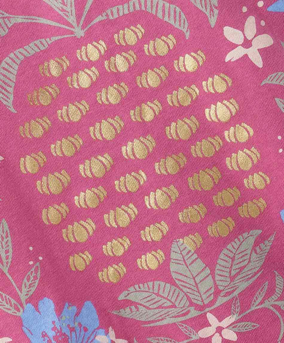 Remera mujer pi&ntilde;a gold