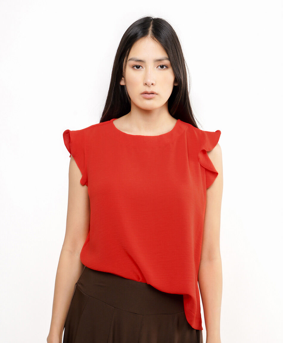 Camisa mujer manga vuelo