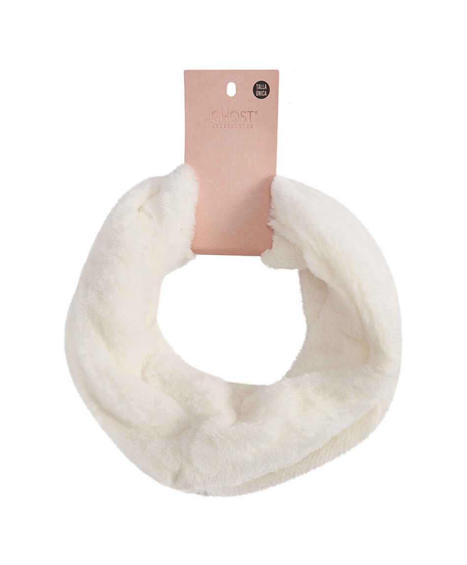 Cuello mujer cruzado white