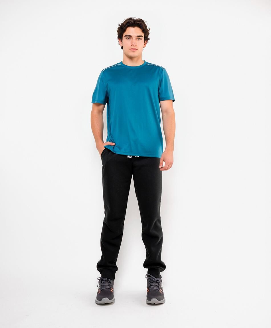 Pantal&oacute;n deportivo hombre liso slim fit