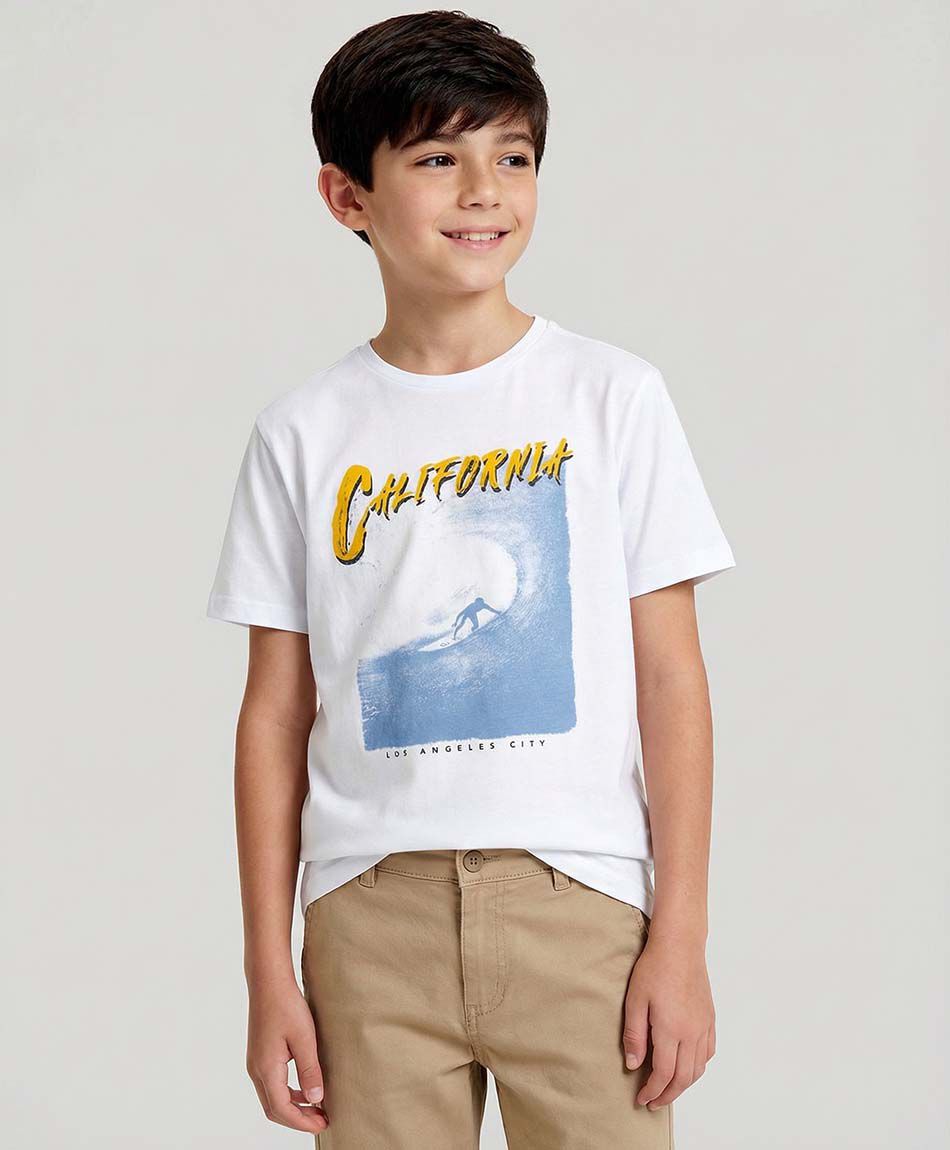 Remera ni&ntilde;o california
