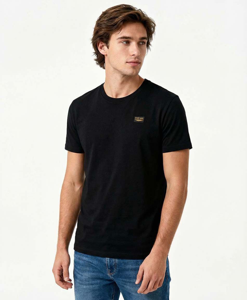 Remera hombre lisa denim studio