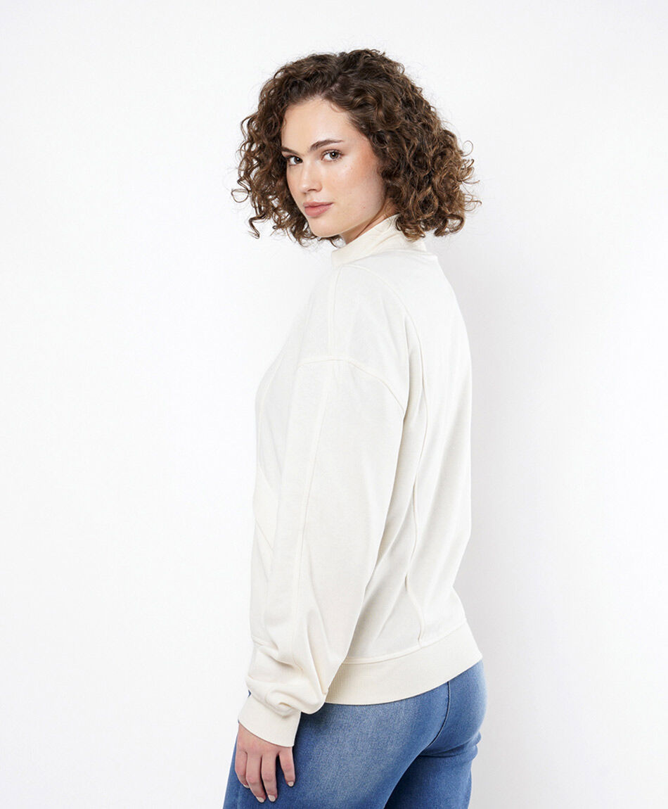 Buzo mujer costuras frontales