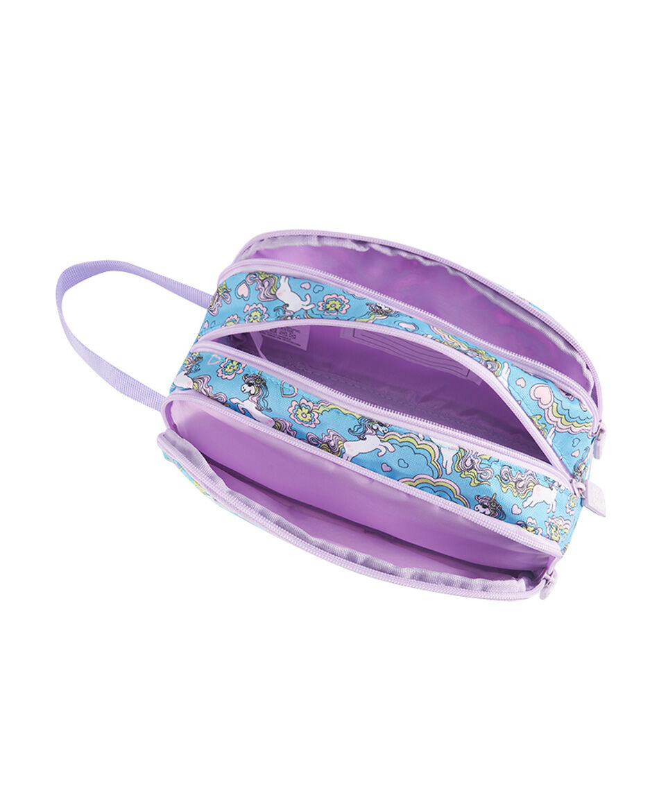 Estuche escolar hologr&aacute;fico