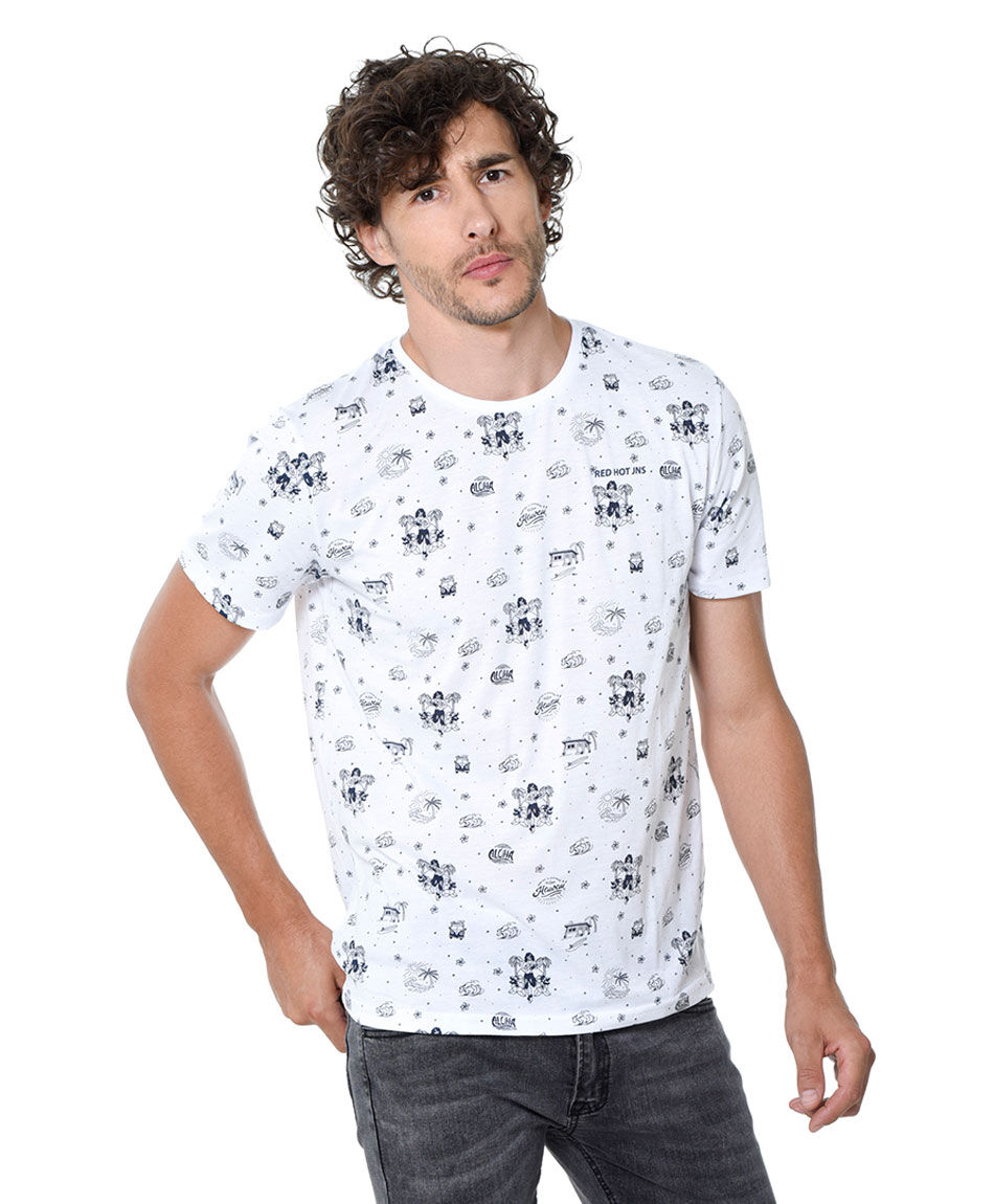 Polera estampada