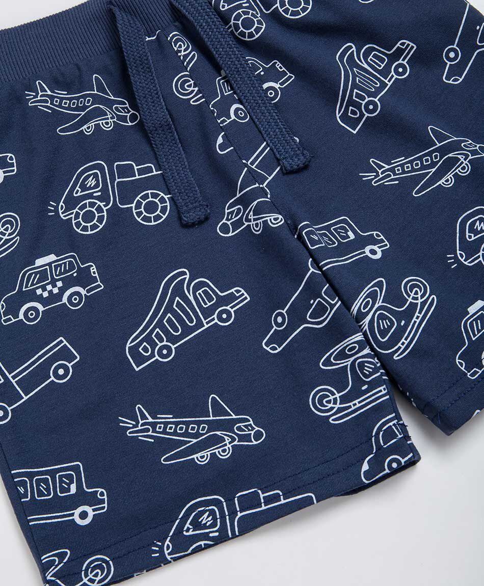 Short beb&eacute; autos aviones