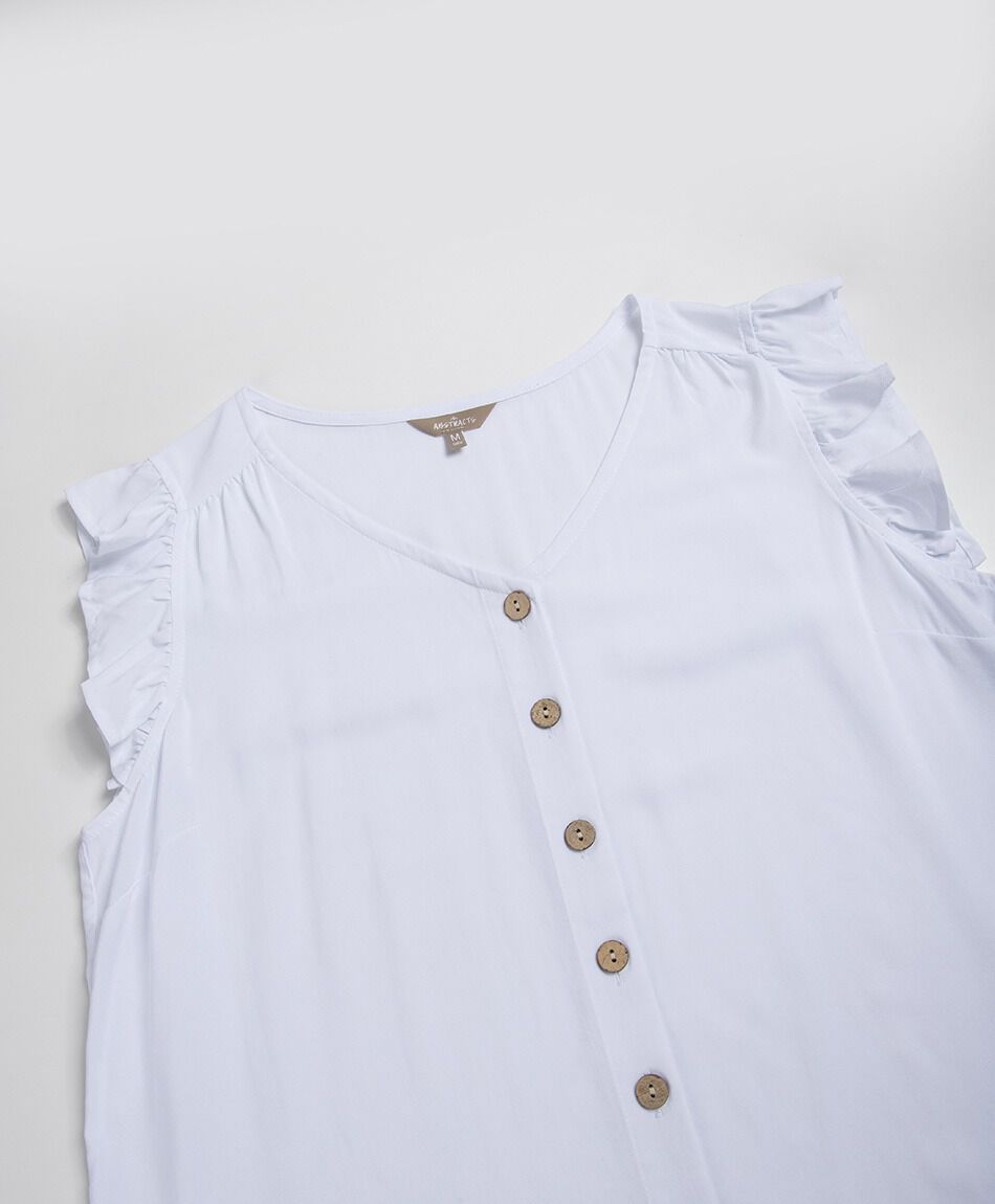 Blusa mujer manga vuelo