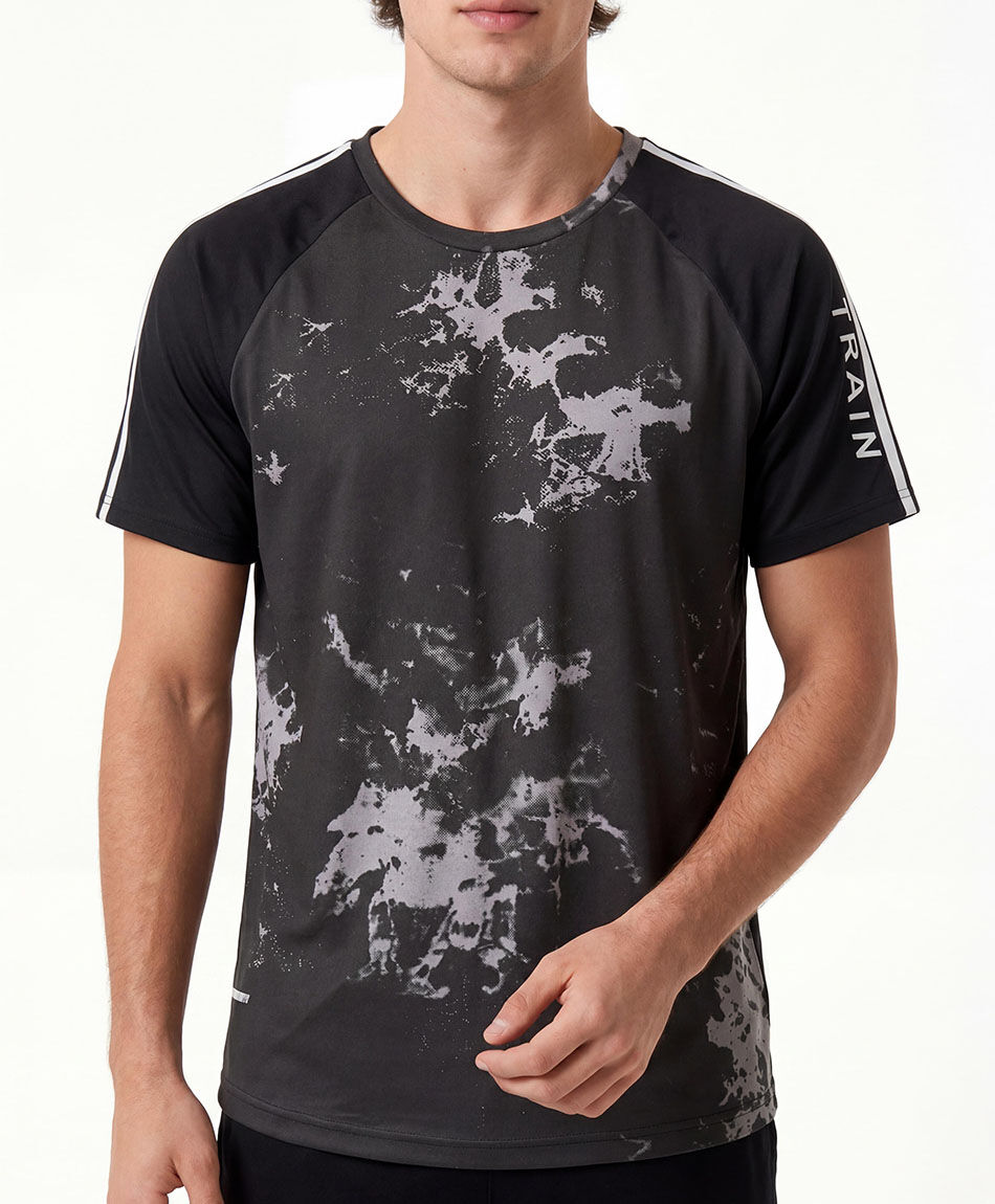 Remera deportiva hombre train mix