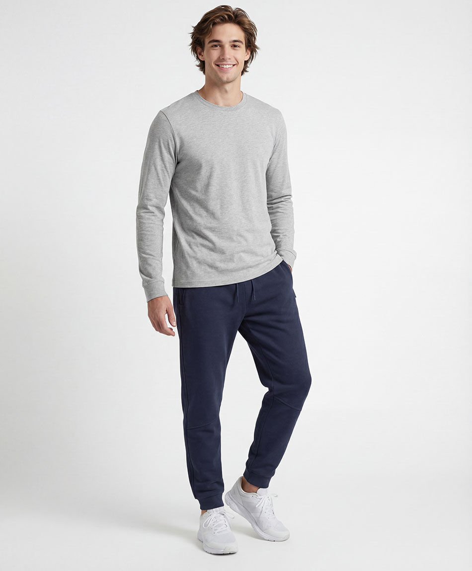 Pantal&oacute;n deportivo hombre jogger navy