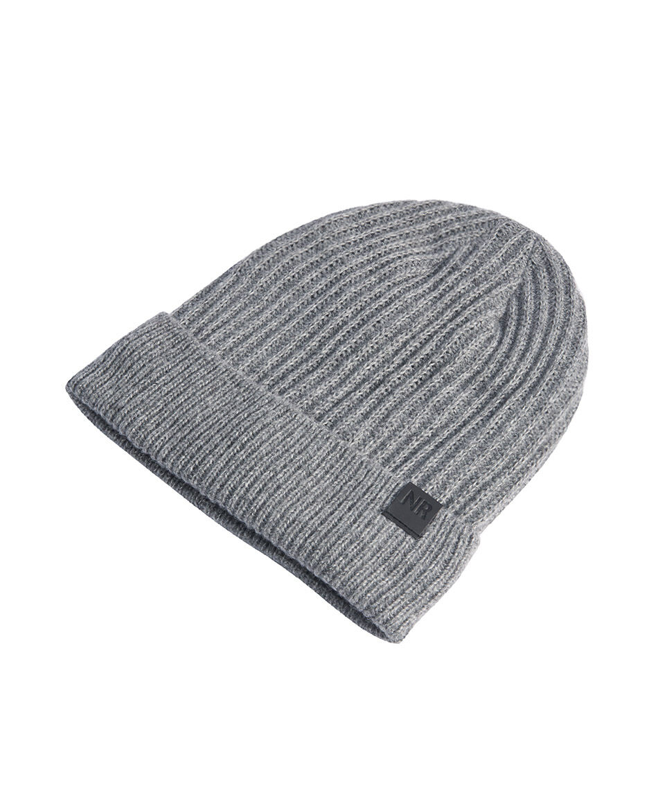 Gorra hombre lineas gris