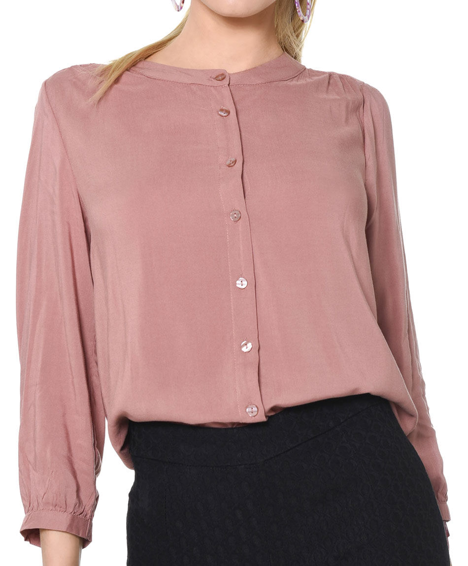 Blusa mao botones