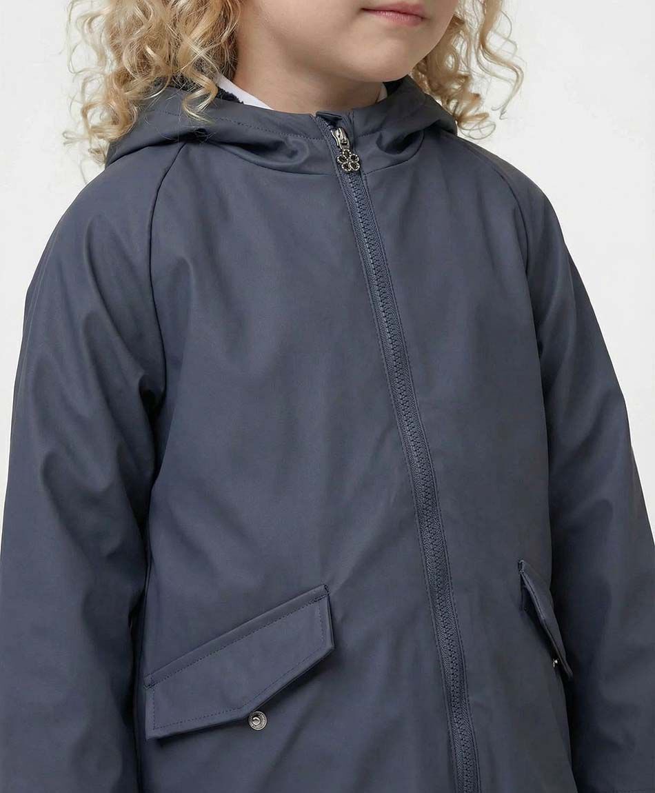 Parka escolar engomada interior polar