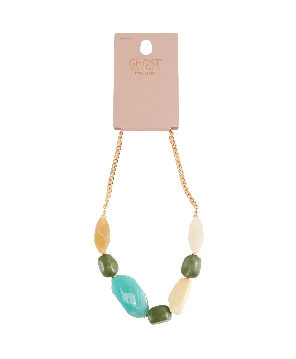 Collar mujer piedras mix