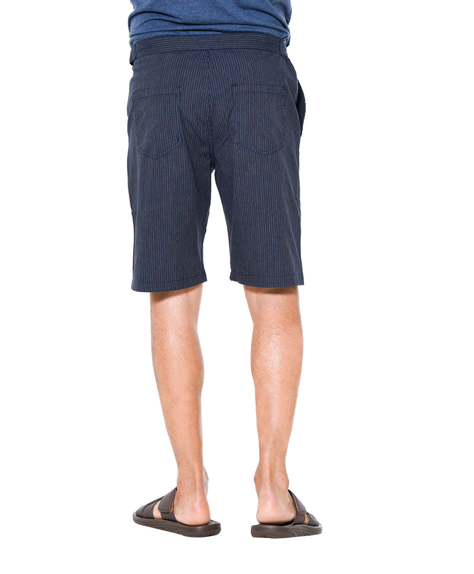 Bermuda rayas hombre