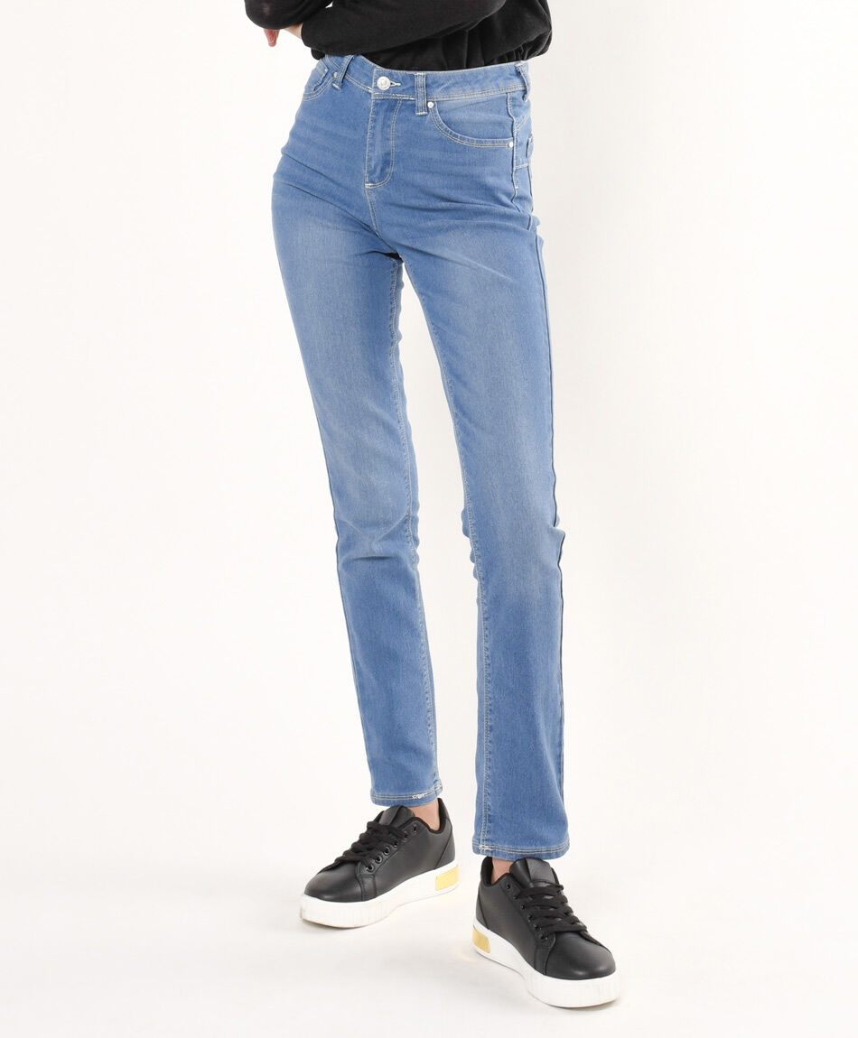 Jeans mujer claro skinny fit