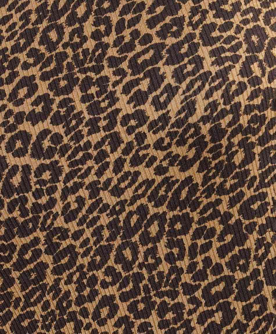 Remera mujer cuello redondo animal print